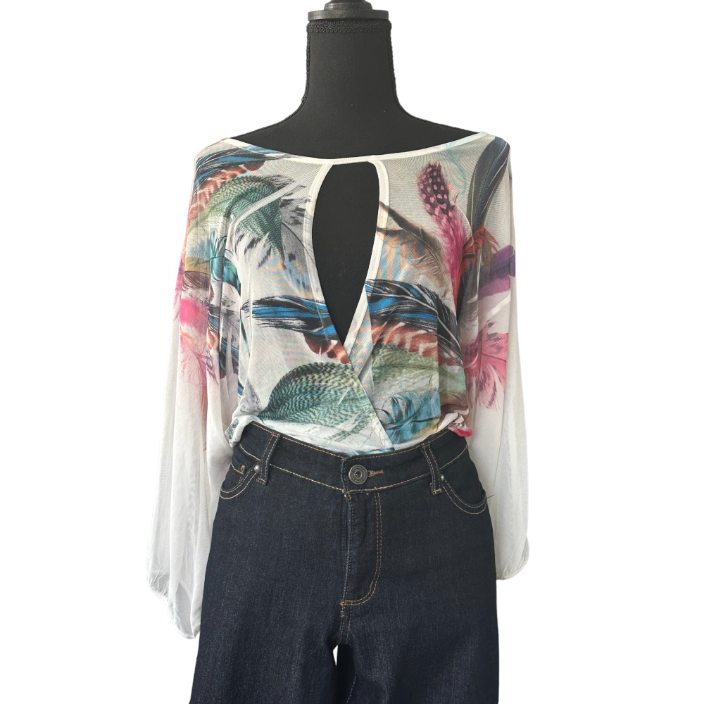 CIFO Apparel Sheer Blouse | Size M