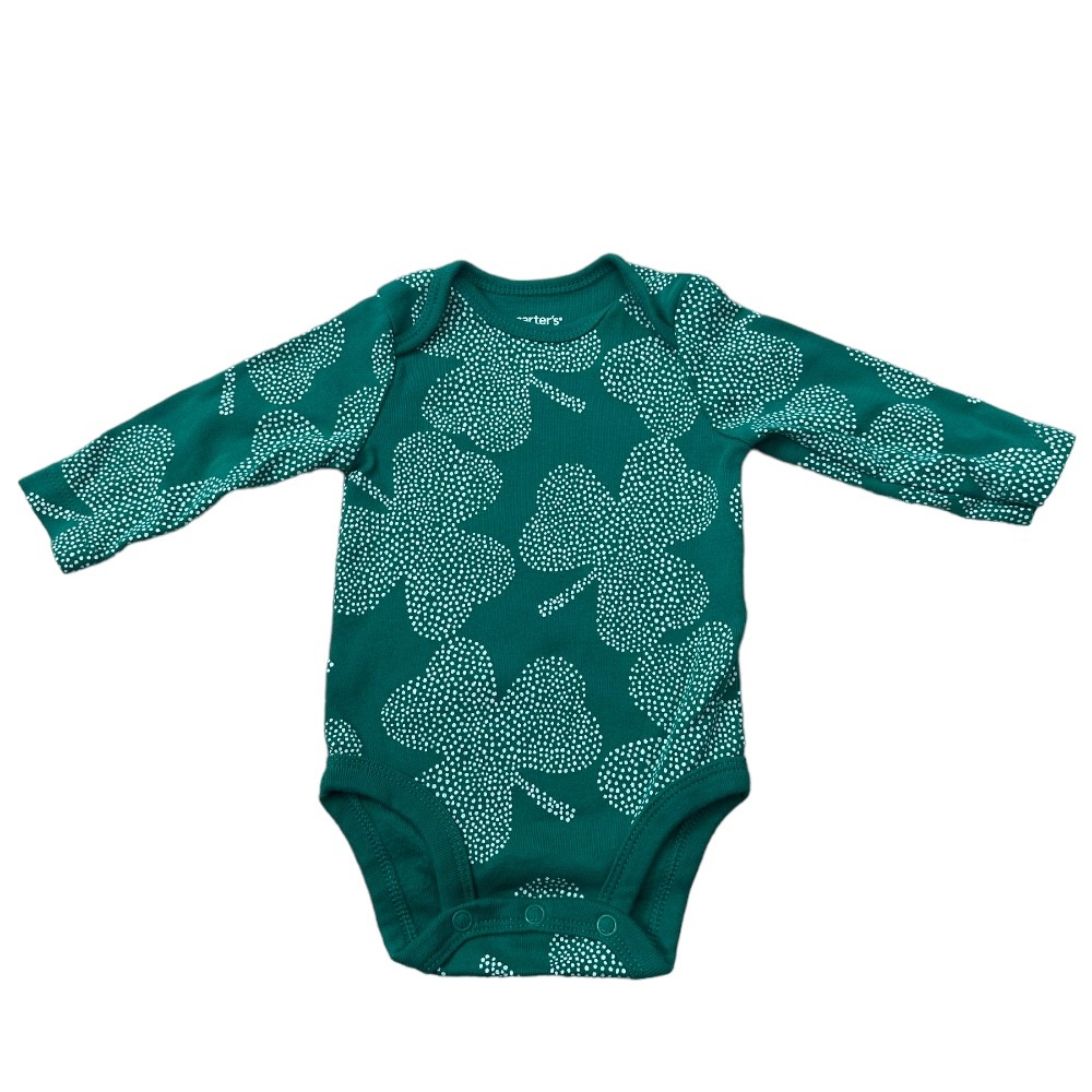 Carter's Shamrock Onesie | Size 3M
