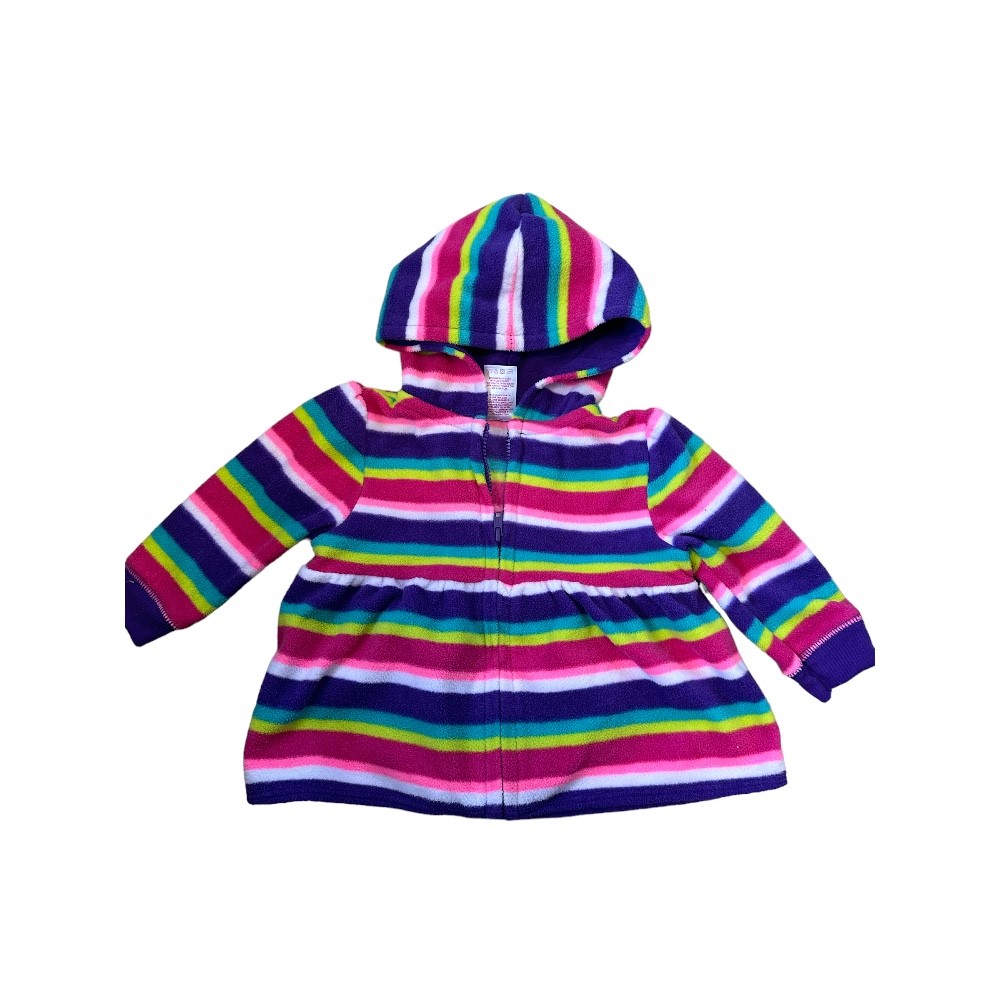 Garanimals Rainbow Fleece Jacket | Size 3-6M