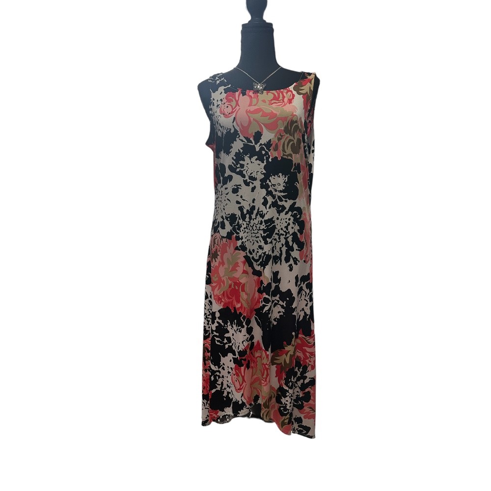 Julian Taylor Floral Print Dress | Size 12