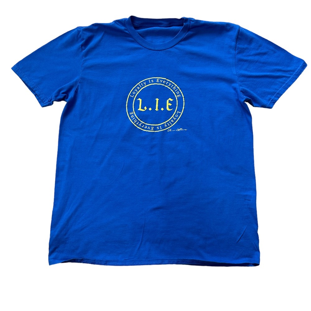 Men's Basic Tee LIE (Loyalty is Everything) | Size L