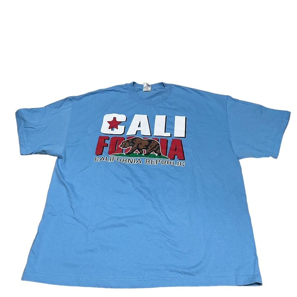 AlStyle Men's California Republic Shirt | Size 2XL