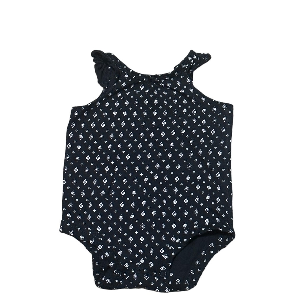 Carter's Black & White Onesie | Size 9M
