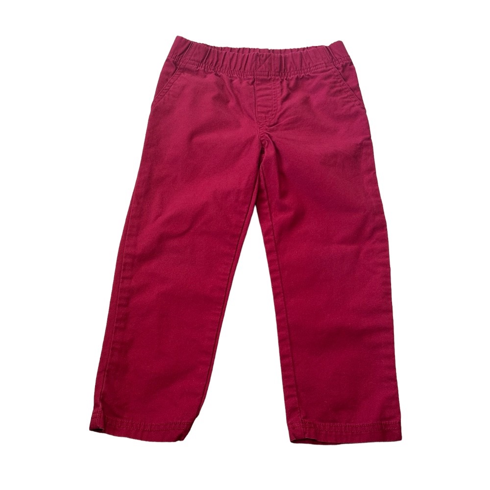 Carter's Red Elastic Waist Pants | Size 4T