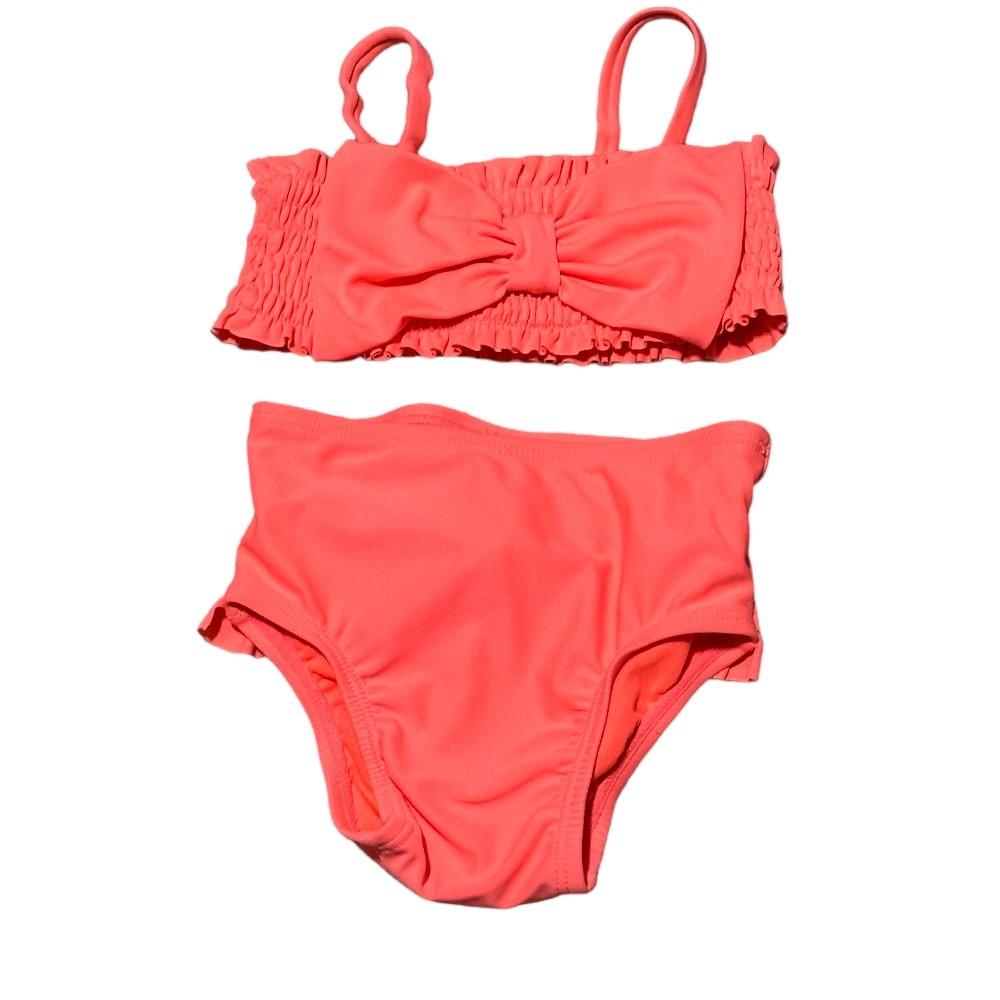 Old Navy Neon 2-Piece Swimwear w/ruffles - 3-6M