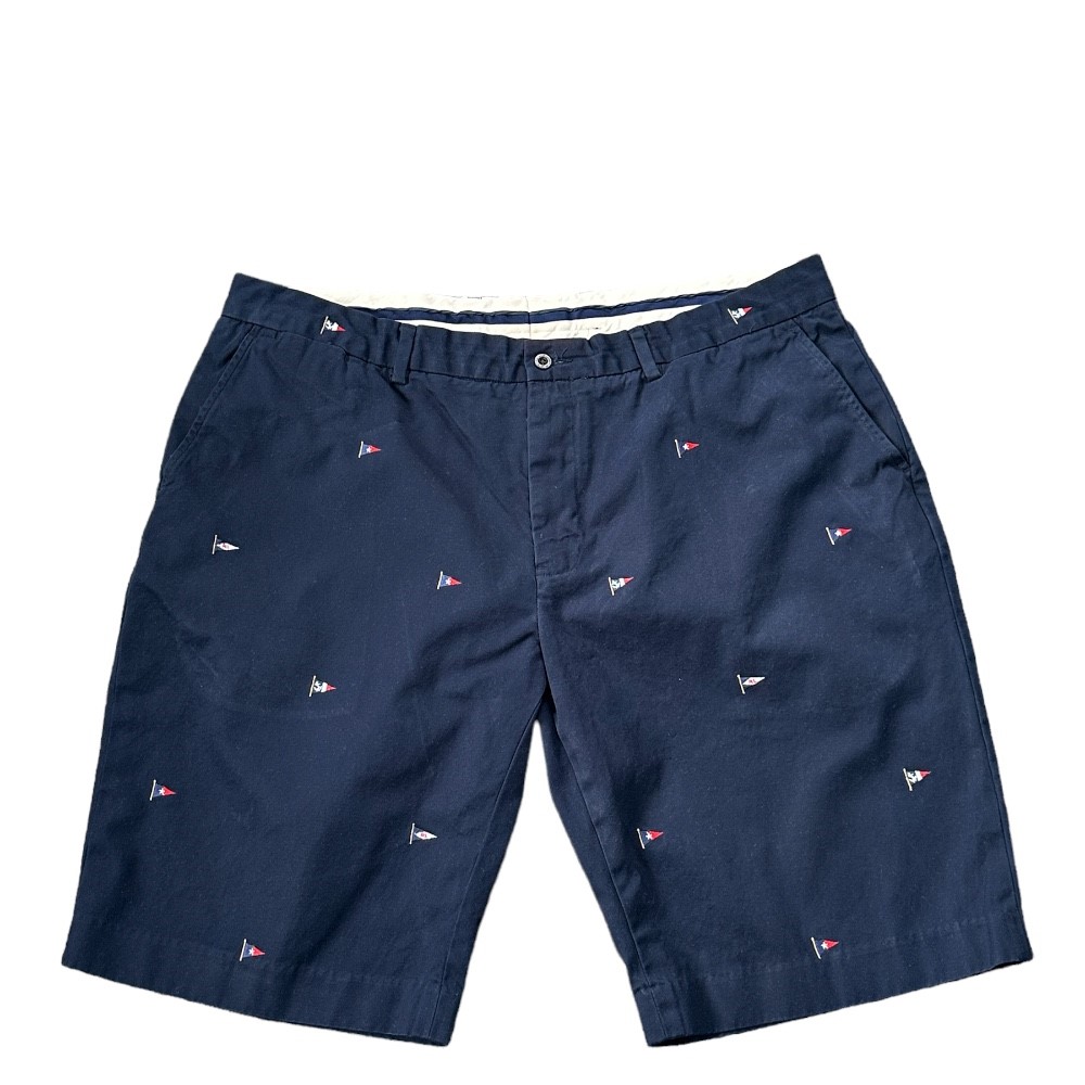 Polo Ralph Lauren Men's Sailboat Embroidered Blue Shorts | Size 42