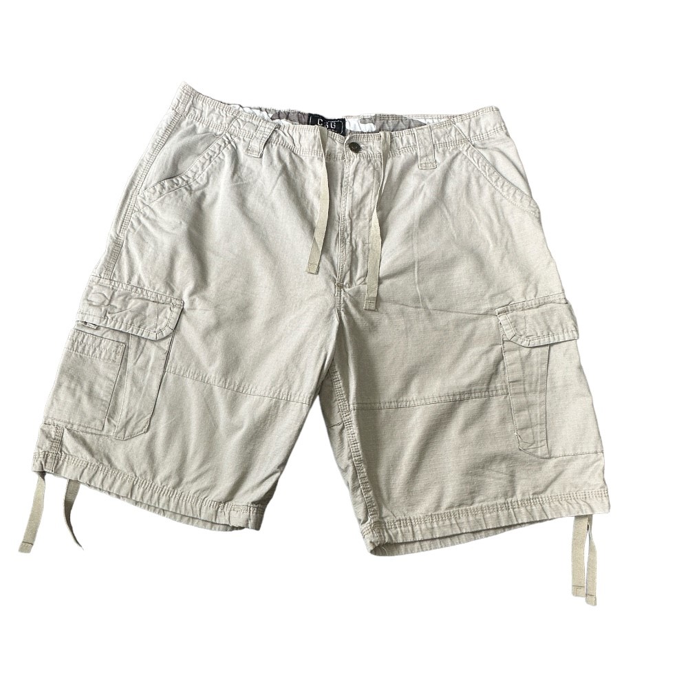 Champs Sports Gear (CSG) Men’s Khaki Cargo shorts w/ Drawstring | Size 42
