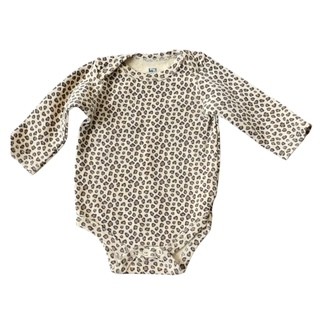 HB 100% Cotton One piece snap Printed Onesis | Size 0-3 Months